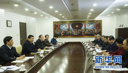 习近平走访各民主党派中央和全国工商联 