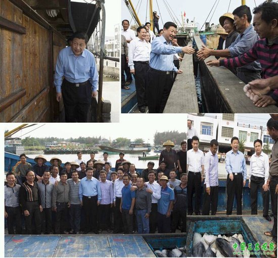 习近平在海南考察 叮嘱海上民兵注意出海安全