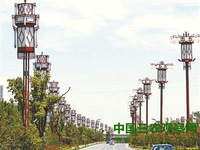 安徽宿州市景观大道路灯一年电费300万元摄影/新华社记者 王圣志 安徽宿州市景观大道路灯一年电费300万元摄影/新华社记者 王圣志