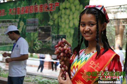 吐鲁番葡萄节开幕四地同台百种葡萄以飨宾客