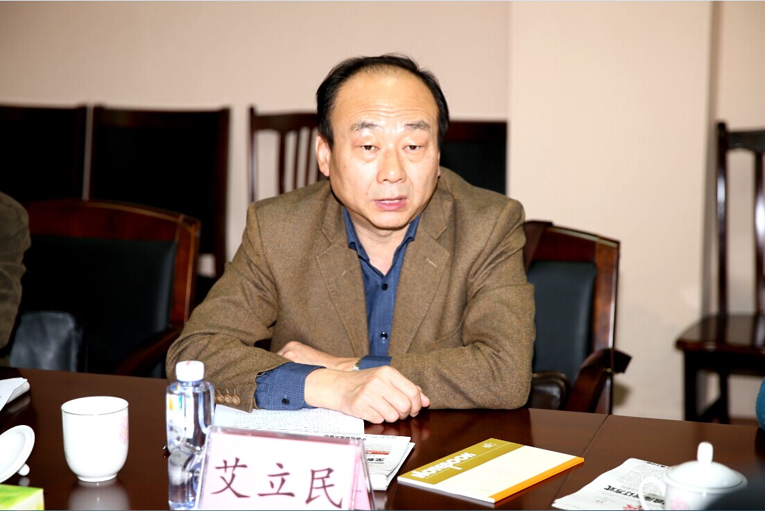 国家新闻出版广电总局新闻报刊司司长艾立民。桂工网记者 景喆 摄