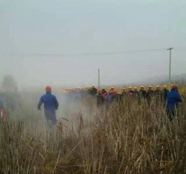 甘肃企业征地与农民爆发冲突 强拆队否认喷射毒气 甘肃企业征地与农民爆发冲突 强拆队否认喷射毒气