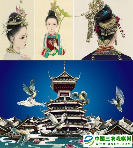 （文化）（8）“90后”侗族插画师：传承民族文化之美